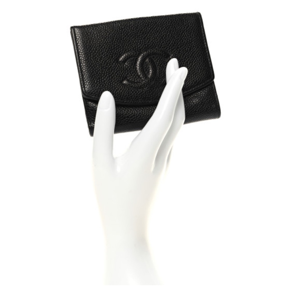 Chanel Caviar Leather Compact Wallet CC - Picture 3 of 9